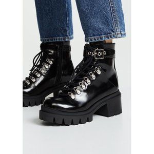 Jeffrey Campbell Czech Lace-Up Boot Women
